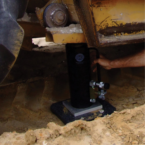 Plaque de support de v&eacute;rin d'une capacit&eacute; de 25 tonnes O-Max