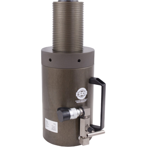 Cric de s&eacute;curit&eacute;, Col verrouillable, Capacit&eacute; de 100 tonnes, 13-37/100" - 19-3/5" h O-Max