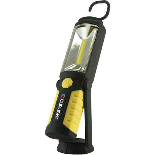 Lampe de travail super lumineuse PIVOT, Crochet/Magn&eacute;tique, Non rechargeable O-Max