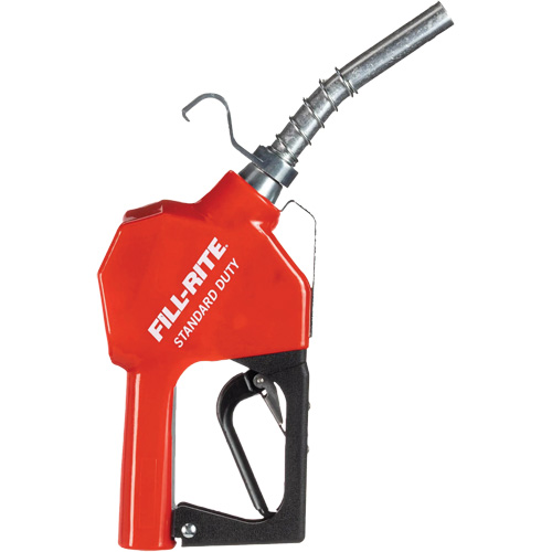 Red Automatic Gasoline Spout Nozzle O-Max