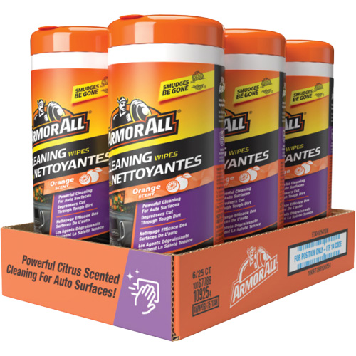 Lingettes nettoyantes et d&eacute;sodorisantes O-Max