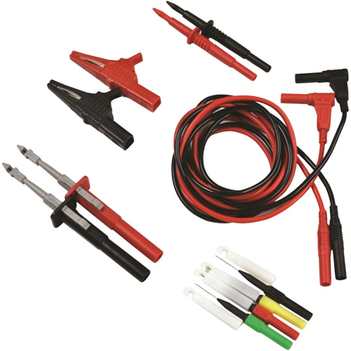 Ensemble de fils d'essai automobile Pro avec sondes d'essai de premi&egrave;re qualit&eacute; O-Max