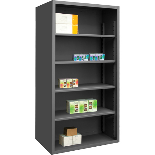 &eacute;tag&egrave;re robuste, Acier, Boulonn&eacute;, Capacit&eacute; 850 lb, 48" la x 72" h x 18" p O-Max
