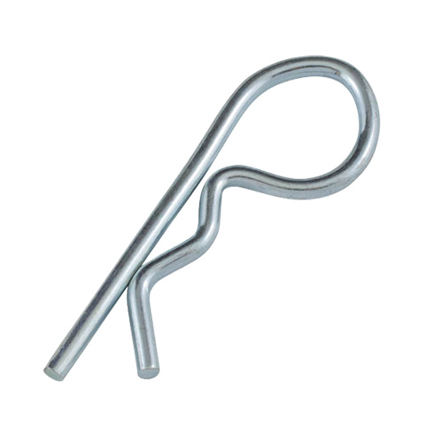 Cotter Pin, 1/4" Dia., 4" L, Zinc Plated O-Max