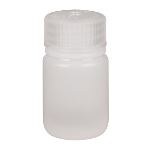 Bouteilles &agrave; large ouverture, Ronde, 1 oz, Plastique O-Max