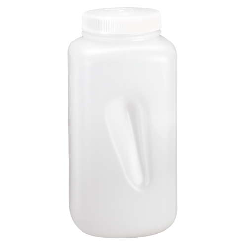 Bottles, Round, 128 fl. oz., Plastic O-Max