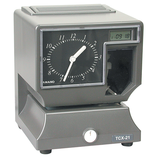 Time Clock, Digital O-Max