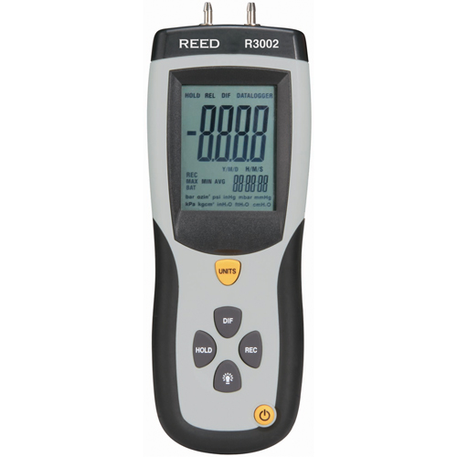Differential Pressure Manometer, Digital O-Max