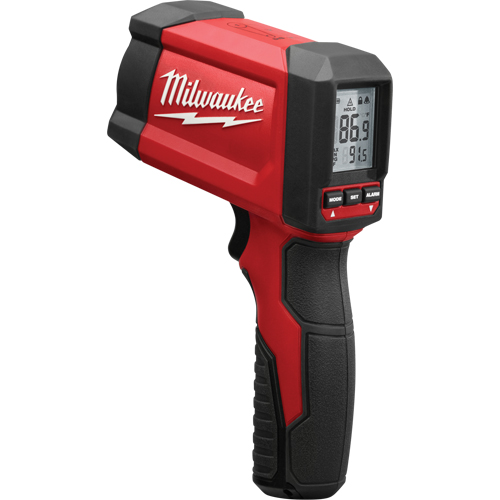 Infrared Temperature Gun, -22° - 1022° F ( -30° - 550° C ), 12:01/12:1, Fixed Emmissivity O-Max