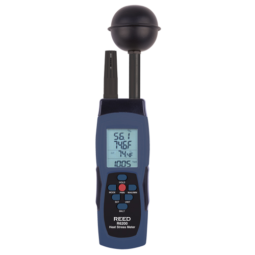 Wet-Bulb Globe Temperature (WBGT) Heat Stress Meter  O-Max