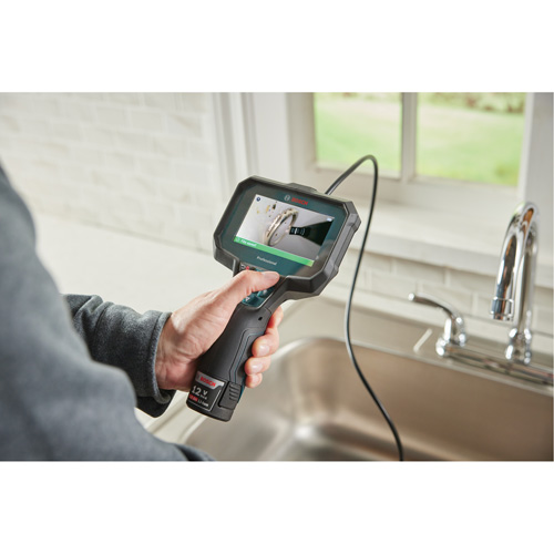 12V Max Professional Handheld Inspection Camera, 4" Display O-Max