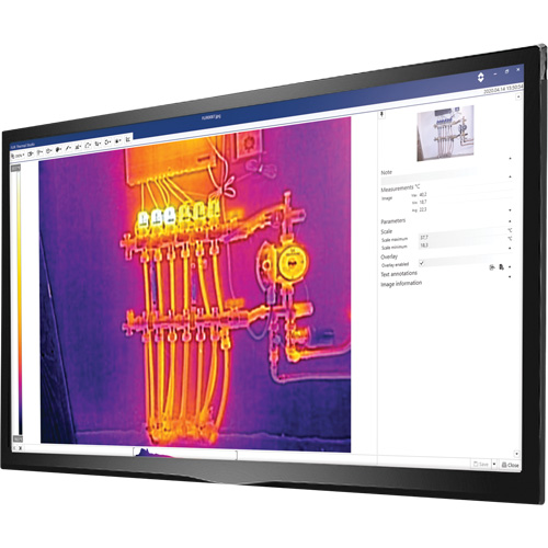 Logiciel studio Teledyne thermal &eacute;dition professionnelle O-Max