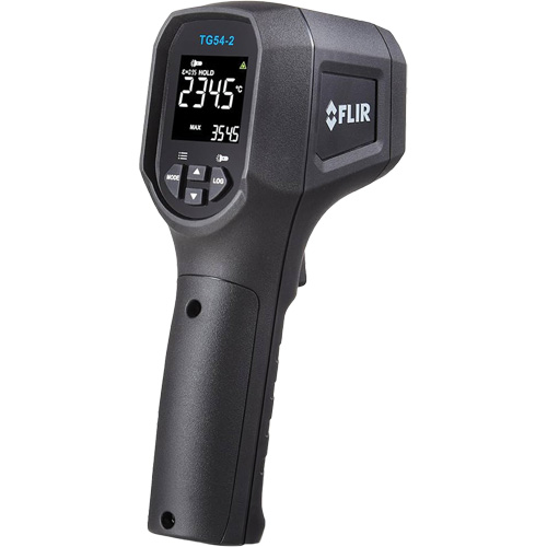 TG54-2 Spot IR Thermometer, -22°- 1562° F ( -30° - 850° C ), 20:1, Adjustable Emmissivity O-Max