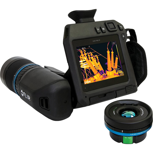 D&eacute;tecteur de gaz GF77 IR avec objectif HR 25°, 320 x 240 pixels, 25 mK O-Max