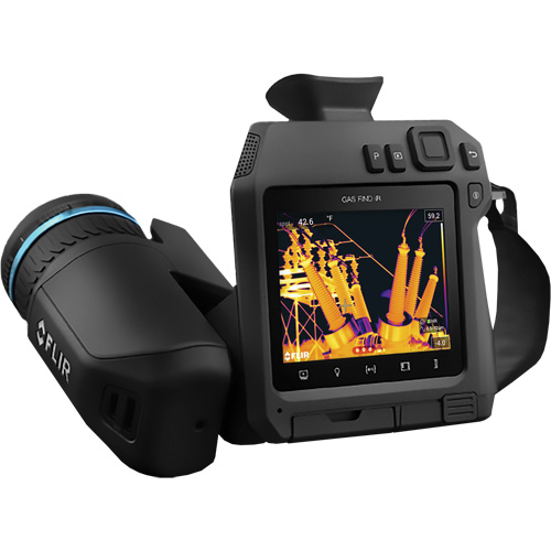 D&eacute;tecteur de gaz GF77 IR avec objectif LR 25°, LR 6° & HR 25°, 320 x 240 pixels, 25 mK/40 mk O-Max