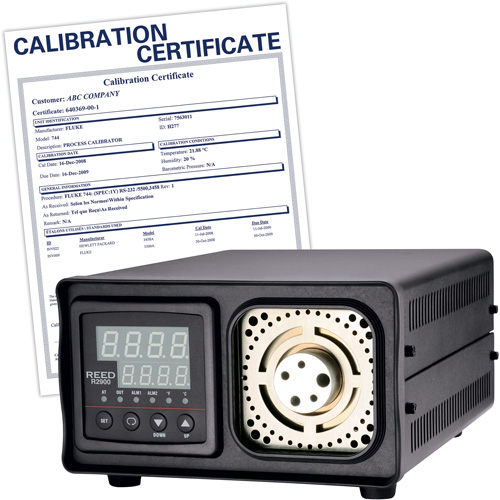 Bloc d'&eacute;talonnage &agrave; sec avec certificat d'&eacute;talonnage O-Max