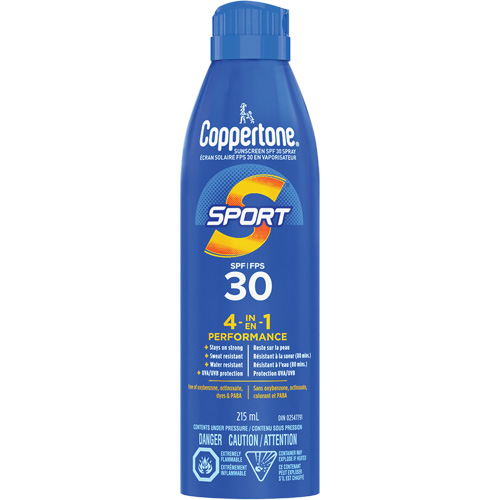 Sport&reg; Water Resistant Sunscreen, SPF 30, Aerosol O-Max