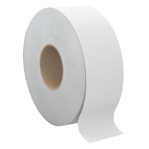 Pro Select Toilet Paper, Jumbo Roll, 2 Ply, 1000' Length, White O-Max