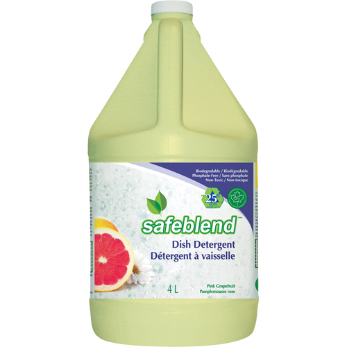 D&eacute;tergent pour vaisselle, Liquide, 4 L, Pamplemousse rose O-Max