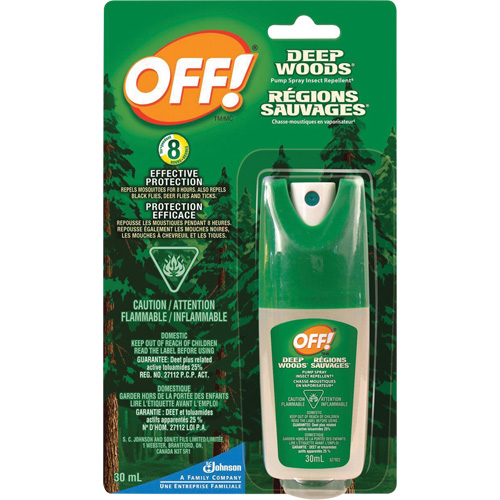OFF! Deep Woods&reg; Insect Repellent, 25% DEET, Spray, 30 ml O-Max