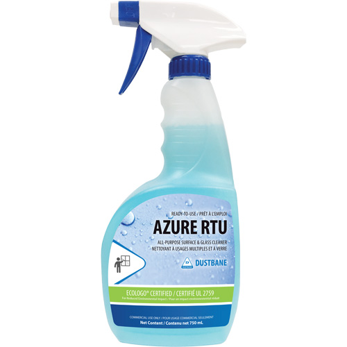 Nettoyant pour verre et fen&ecirc;tres Azure, 750 ml, Bouteille &agrave; g&acirc;chette O-Max
