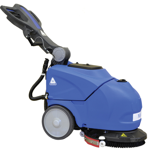 Hurricane Mini Automatic Scrubbers, Automatic, 14" Sweeping Width O-Max