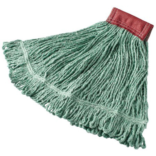 Vadrouille mouill&eacute;e Super Stitch Blend, Finition de plancher, Fil, 21,3 oz, Style Boucle/Coup&eacute; O-Max