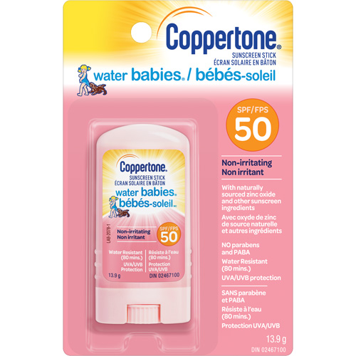 &eacute;cran solaire B&eacute;b&eacute;s-soleil, FPS 50, B&acirc;ton O-Max