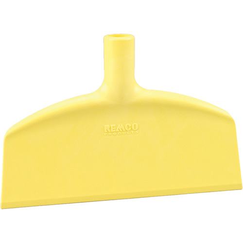 Nylon Floor Scraper, Yellow, 10.25" W x 7" L O-Max