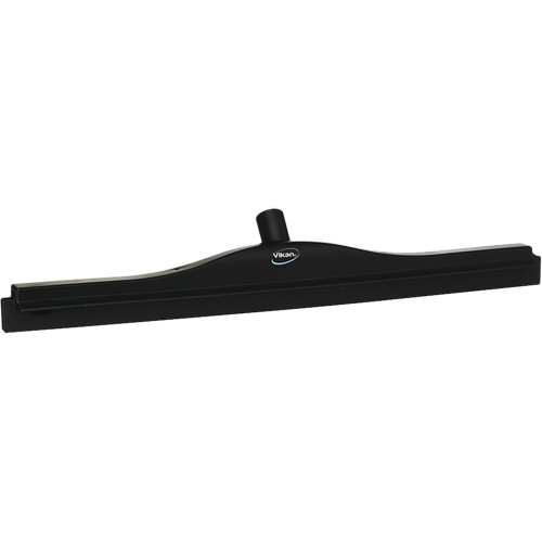 Raclette hygi&eacute;nique &agrave; c&ocirc;t&eacute; double Ultra, 24", Noir O-Max