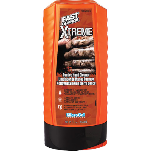 Xtreme Professional Grade Hand Cleaner, Pumice, 443 ml, Bottle, Orange O-Max