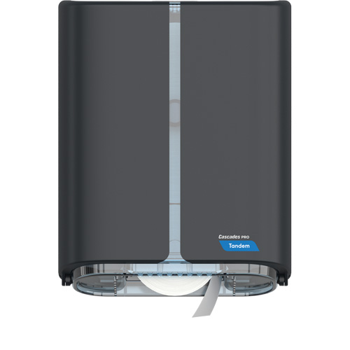 Distributeur de papier hygi&eacute;nique en rouleau g&eacute;ant Pro Tandem, Simple Capacit&eacute; du rouleau O-Max