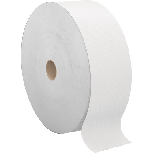 Pro Perform Toilet Paper, Jumbo Roll, 2 Ply, 1250' Length, White O-Max
