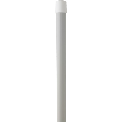 Handle, Broom/Scraper/Squeegee, White, Telescopic, 62" - 113" L O-Max