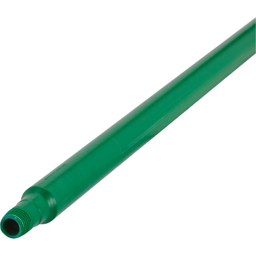 Ultra Hygiene Handle, Broom/Scraper/Squeegee, Green, Ergonomic, 59" L O-Max