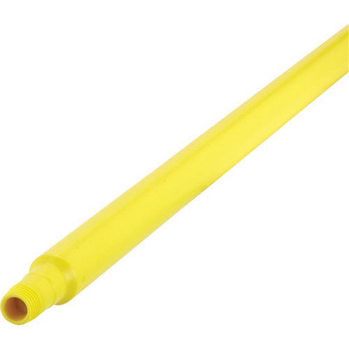 Manche ultra hygi&eacute;nique, Balai/Grattoir/Raclette, Jaune, Ergonomique, 59" lo O-Max
