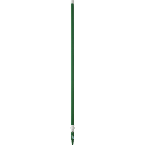Manche de brosse pour plateforme, Brosse/Support &agrave; tampon, Vert, T&eacute;lescopique, 62"-113" lo O-Max