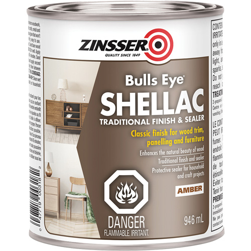 Scellant &agrave; la gomme-laque Zinsser Bulls Eye O-Max