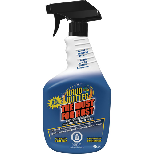 Gel contre la rouille The Must for Rust, Bouteille &agrave; g&acirc;chette O-Max