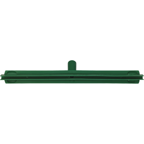 Raclette hygi&eacute;nique &agrave; lame double Ultra, 20", Vert O-Max