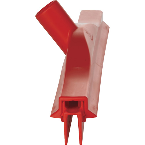 Raclette hygi&eacute;nique &agrave; lame double Ultra, 20", Rouge O-Max