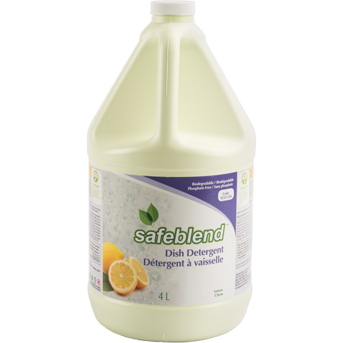 D&eacute;tergent pour vaisselle, Liquide, 4 L, Citron O-Max