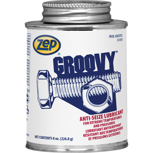 Lubrifiant antigrippage Groovy, 8 oz, Canette &agrave; dessus brosse, 2100°F (1100°C) Temp max. O-Max
