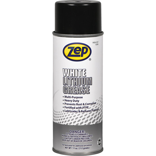 White Lithium Grease Lubricant, Aerosol Can O-Max