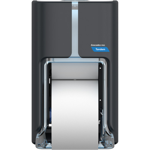 Distributeur haute capacit&eacute; de papier hygi&eacute;nique Pro Tandem &agrave; deux rouleaux, un par-dessus l'autre, Multiple Capacit&eacute; du rouleau O-Max