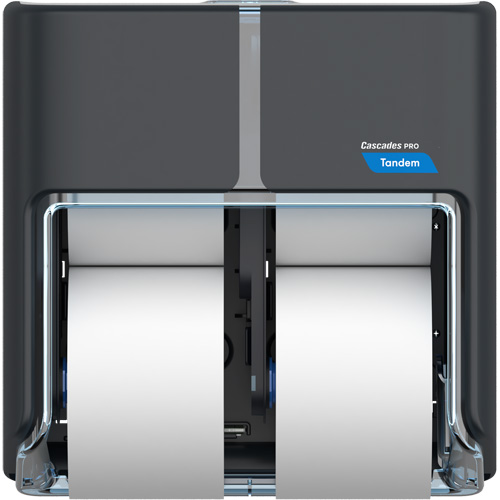 Distributeur haute capacit&eacute; de papier hygi&eacute;nique Pro Tandem &agrave; quatre rouleaux, Multiple Capacit&eacute; du rouleau O-Max