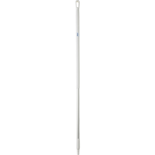 Handle, Broom/Scraper/Squeegee, White, Standard, 51" L O-Max