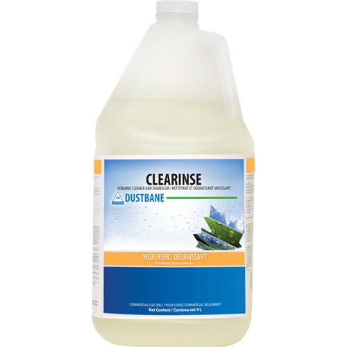 Nettoyant et d&eacute;graissant moussant Clearinse, 4 L, Cruche O-Max