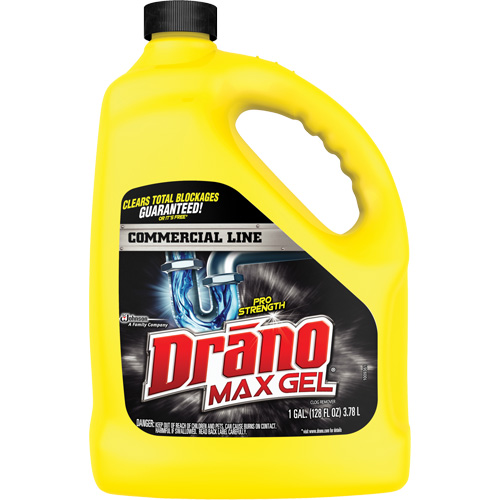 Produit d&eacute;bouchant pour tuyaux Drano Max Gel O-Max