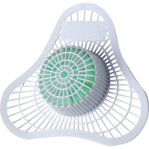 Tamis d'urinoir avec bloc non para Health Gards O-Max